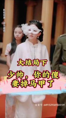 少帥，你的傻妻掉馬甲了(全集)